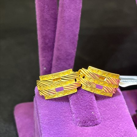 22 Ayar Altın Küpe Zarif Model 3.94gr Kadın Hediye