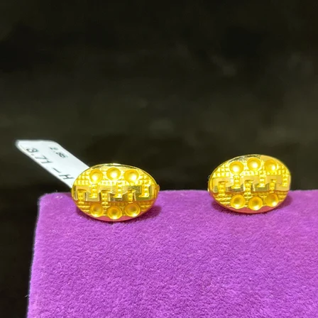22 Ayar Altın Küpe Modern Tasarım 2.85gr Kadın Hediye