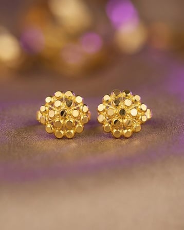 22 Ayar Altın Küpe Zarif Tasarım 4.50gr Kadın Hediye