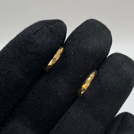 Kalemli Baklava Çıtçıt Altın Halka Küpe 22 Ayar 1.37 Gram Kadın Hediye