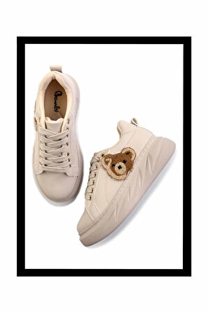 Bej   Kadın Sneaker K01015010209