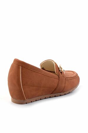 Taba  Kadın Loafer Ayakkabı K01014015009