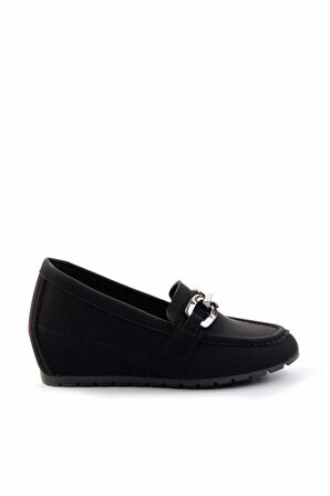 Siyah  Kadın Loafer Ayakkabı K01014015009