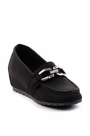 Siyah  Kadın Loafer Ayakkabı K01014015009