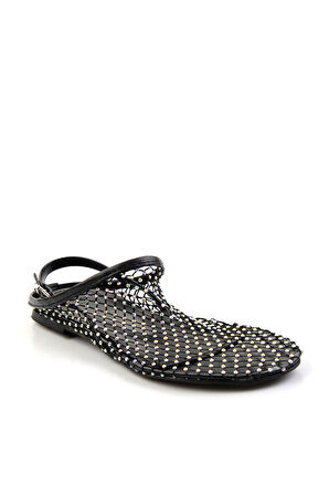 Siyah Çok Renkli  Kadın Babet K01012004622