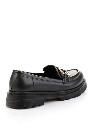 Siyah  Kadın Loafer Ayakkabı K01021050009
