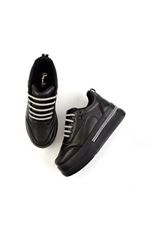 Siyah  Kadın Sneaker K01027031909