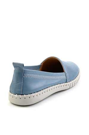 Kot Mavi Leather Kadın Casual Ayakkabı K01028031603