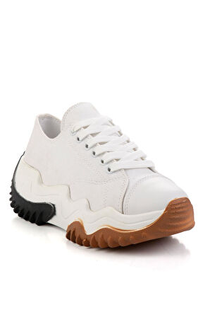 Beyaz  Kadın Sneaker K01026300018