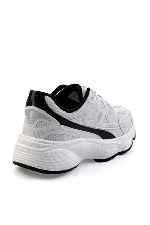 Beyaz Siyah File  Kadın Sneaker K01027032922