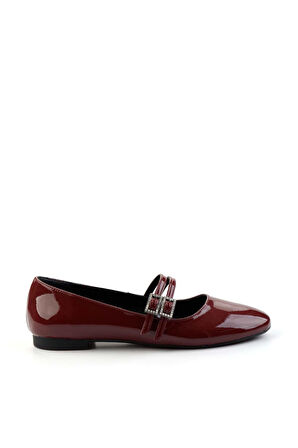 Bordo Rugan  Kadın Babet K01043060608
