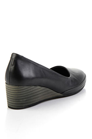 Siyah Leather Kadın Casual Ayakkabı K01056041003
