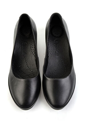 Siyah Leather Kadın Casual Ayakkabı K01056041003