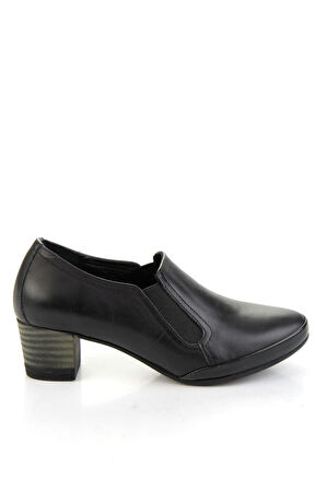 Siyah Leather Kadın Casual Ayakkabı K01056043003