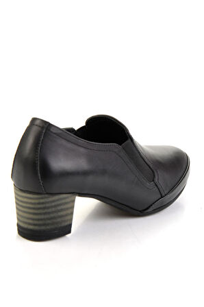 Siyah Leather Kadın Casual Ayakkabı K01056043003