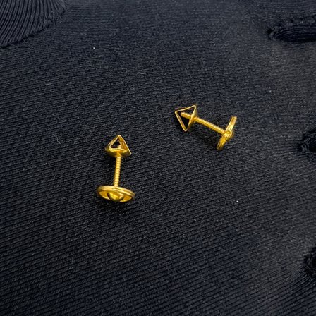 Vidalı Altın Çocuk Küpesi 22 Ayar 0.87 Gram Hediye