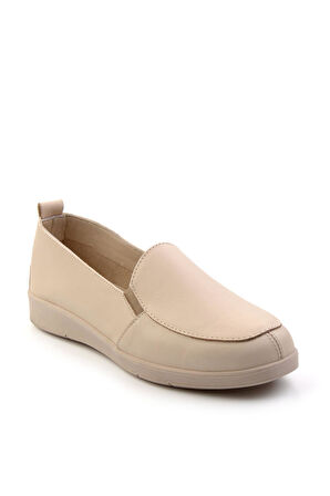 Bej Leather Kadın Casual Ayakkabı K01087236103