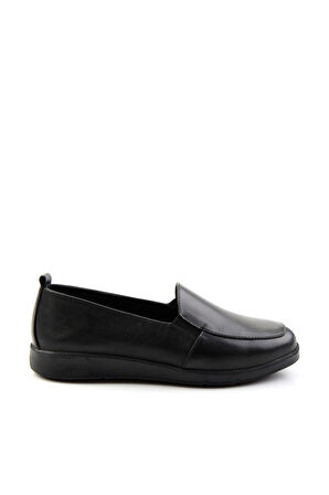 Siyah Leather Kadın Casual Ayakkabı K01087236103
