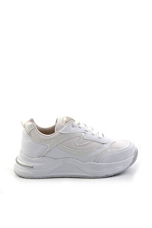 Beyaz File  Kadın Sneaker K01097024022