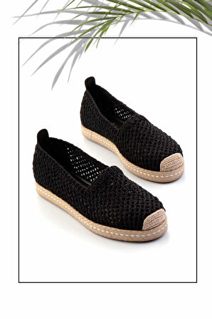 Siyah  Kadın Espadril K01117011216