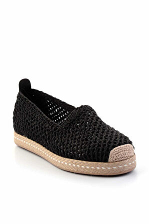 Siyah  Kadın Espadril K01117011216