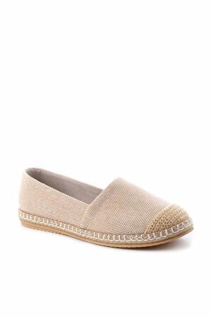 Bambi Bej  Kadın Espadril K01125010018