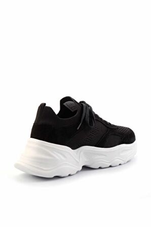 Siyah Triko  Kadın Sneaker K01120100082
