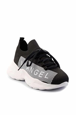 Siyah Triko  Kadın Sneaker K01120100182