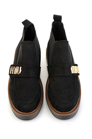 Siyah  Kadın Loafer Ayakkabı K01140014472