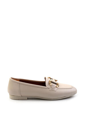 Bej  Kadın Loafer Ayakkabı K01140003809