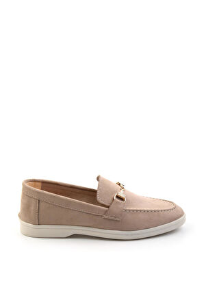 Bej  Kadın Loafer Ayakkabı K01140004572