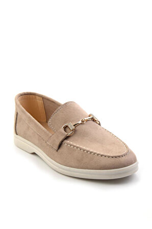Bej  Kadın Loafer Ayakkabı K01140004572