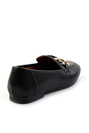 Siyah  Kadın Loafer Ayakkabı K01140003809