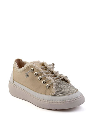 Bej Kot  Kadın Sneaker K01140430537