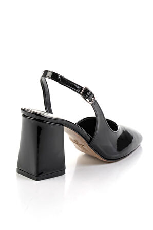 Siyah  Kadın Klasik Topuklu Ayakkabı K01140004408