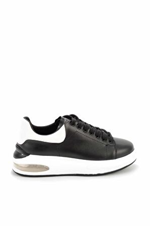 Bambi Siyah Beyaz  Kadın Sneaker K01154050409