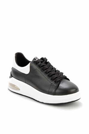 Bambi Siyah Beyaz  Kadın Sneaker K01154050409