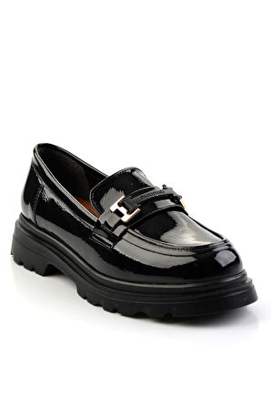 Siyah  Kadın Loafer Ayakkabı K01179828112