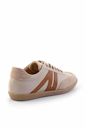 Bej Taba  Kadın Sneaker K01179457209