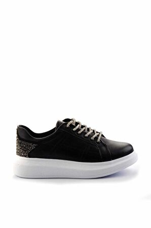 Siyah  Kadın Sneaker K01179086509