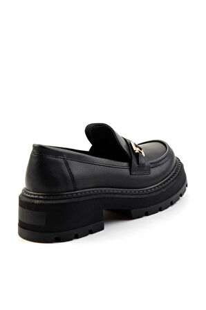 Siyah  Kadın Loafer Ayakkabı K01179200409
