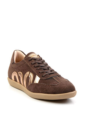 Kahve Süet  Kadın Sneaker K01179800002
