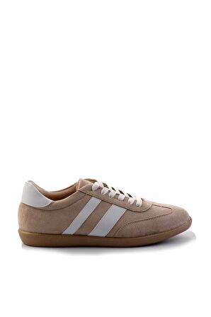 Bej Süet  Kadın Sneaker K01179457302