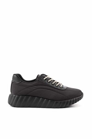 Siyah Paraşüt  Kadın Sneaker K01179090067