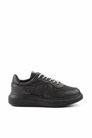 Siyah Paraşüt  Kadın Sneaker K01179811167