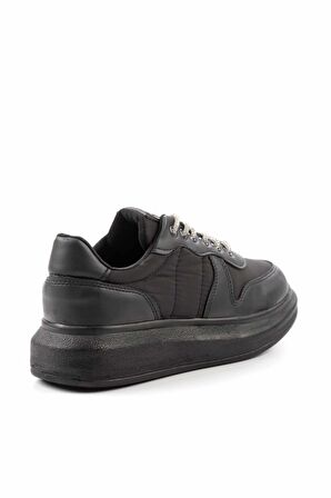 Siyah Paraşüt  Kadın Sneaker K01179811167