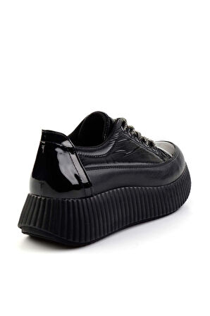 Siyah Paraşüt  Kadın Sneaker K01179200067