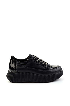 Siyah Paraşüt  Kadın Sneaker K01179200067