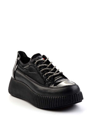 Siyah Paraşüt  Kadın Sneaker K01179200067