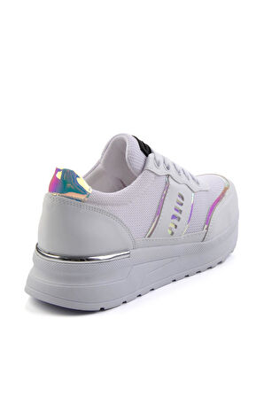 Beyaz Anorak  Kadın Sneaker K01179001385